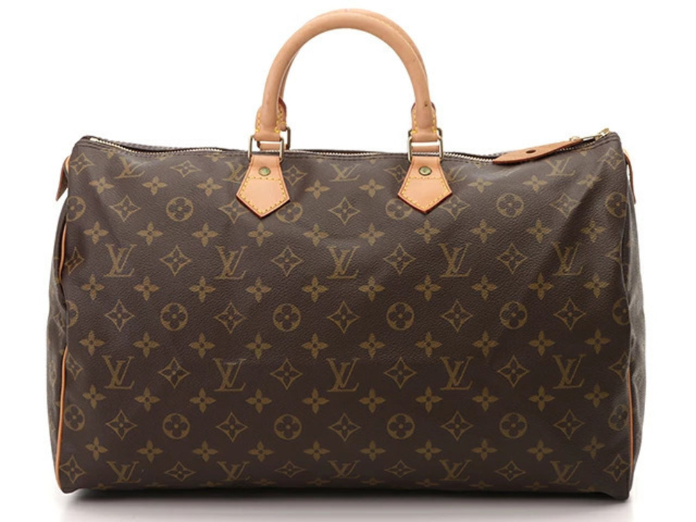 Louis Vuitton Speedy Monogram Leather Brown